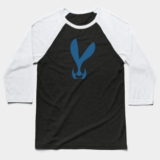 Jacked Rabbit Logo Design Baseball T-Shirt